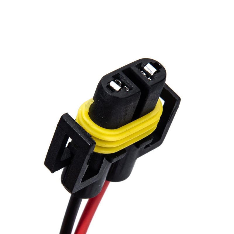 BlyilyB 4-Pack H11 H8 880 881 Headlight Socket Female Headlight Wire Harness Connectors for Fog Lights Headlights - Image 3